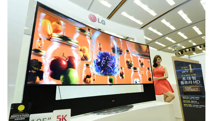 Tecnologia: LG inova e lança TV 5K gigante